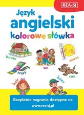 Język angielski - kolorowe słówka + MP3 REA