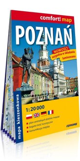 Comfort!map Poznań 1:20 000 plan miasta w.2019