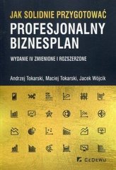 Jak solidnie przygotować profes. biznesplan w.IV