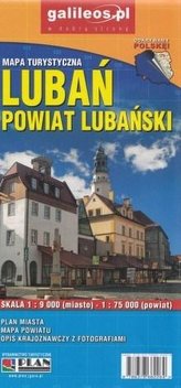 Mapa turystyczna - Lubań/Powiat Lubański