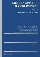 Kodeks spółek handlowych T.4