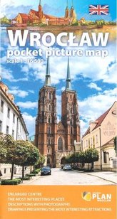 Plan kieszonkowy rys.-Wrocław w.angielska 1:16 500