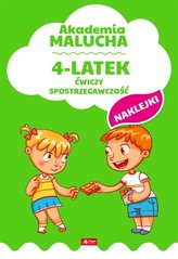 Akademia malucha. 4-latek ćwiczy spostrzegawczość