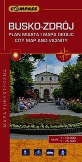 Plan miasta - Busko-Zdrój i okolice