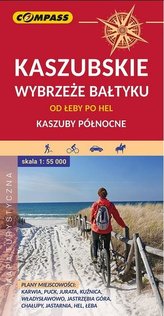 Mapa tur. Kszybskie wybrzeże bałtyku 1:55 000