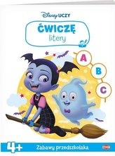 Disney uczy. Vampirina. Ćwiczę litery 4+