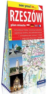 Plan miasta - Rzeszów 1:20 000