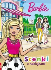 Barbie. Scenki z naklejkami