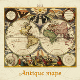 Antique maps - nástěnný kalendář 2012