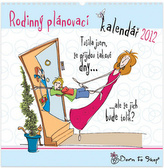 Born to Shop Rodinný plánovací 2012 - nástěnný kalendář