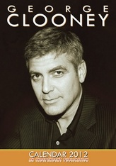 George Clooney 2012 - nástěnný kalendář