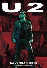 U2 2012 - nástěnný kalendář