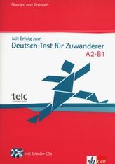 Mit Erfolg zum Deutsch-Test für Zuwk - cvičebnice se souborem testů + 2CD