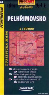 Pelhřimovsko - 1:50000 tur. mapa
