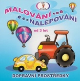 Dopravní prostředky - Malování, nalepování A5