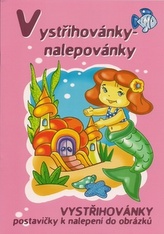 Postavičky - Vystřihovánky, nalepovánky A4
