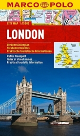 London - City Map 1:15000