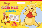 Medvídek Pú - Mega maxi omalovánky