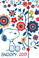 Diář 2013 - magnet. Snoopy 10,5 x 15,8 cm - CZ