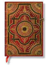 Zápisník - Ventaglio Rosso, midi 120x170