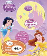 Disney Princezny Omalovánky s CD