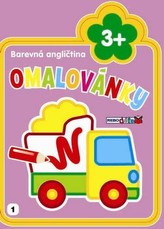 Auto - Barevná angličtina - Omalovánky