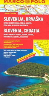 Slovinsko/Chorvatsko/mapa 1:800 000 MD