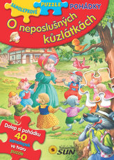 Samolepkové puzzle O neposlušných kůzlátkách