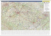 Česká republika nástěnná mapa