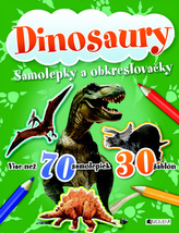 Dinosaury Samolepky a obkresľovačky