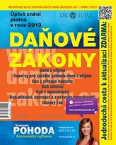 Daňové zákony 2013