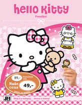 Hello Kitty-Povolání-Samolepková knížka
