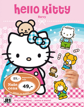 Hello Kitty-Barvy-Samolepková knížka