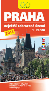 Praha největší zobrazované území 2013