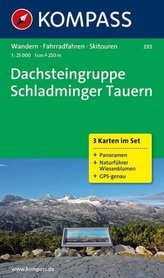 Dachsteingruppe Schladminger Tauern 293 ,3 mapy / 1:25T NKOM