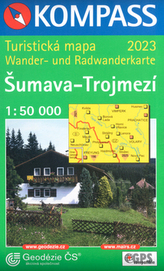 Šumava - Trojmezí 1:50 000