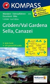 Gröden,Val Gardena,Sella,Canazei 616 / 1:25T KOM