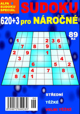 620+3 sudoku pro náročné