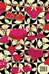 Diář 2014 - Prádlo - Týdenní magnetický