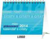 Kalendář 2014 - Plánovací s citáty Praktik - stolní