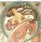 Alfons Mucha 2014 16 měsíců - nástěnný kalendář