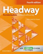 New Headway Fourth Edition Pre-intermediate Workbook Without Key with iChecker CD-ROM