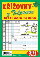 Křížovky z Telpresu luští celá rodina - 241 křížovek 2/2013