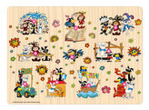 Puzzle Malá čarodějnice + Štaflík a Špagetka