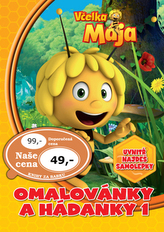 Včelka Mája - Omalovánky a hádanky 1