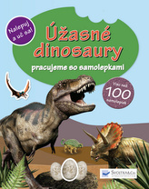 Úžasné dinosaury pracujeme so samolepkami