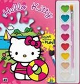 Hello Kitty - omalovánka s vodovkami
