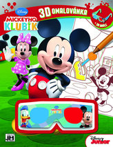 3D omalovánka Mickeyho klubík