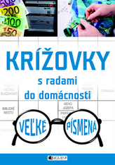 Krížovky s radami do domácnosti Veľké písmená