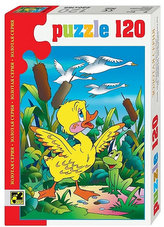 Puzzle 120 Pohádky - Ošklivé kačátko